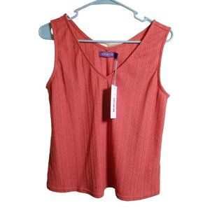 Adore Me Size Medium Rust Orange Tank Top New w/Tags